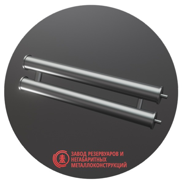 Регистры отопления двухрядные РСП-2x48x2.0-7000 мм