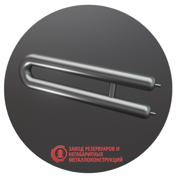 Регистры отопления двухрядные РЗЭ-2x89x3.0-3000 мм