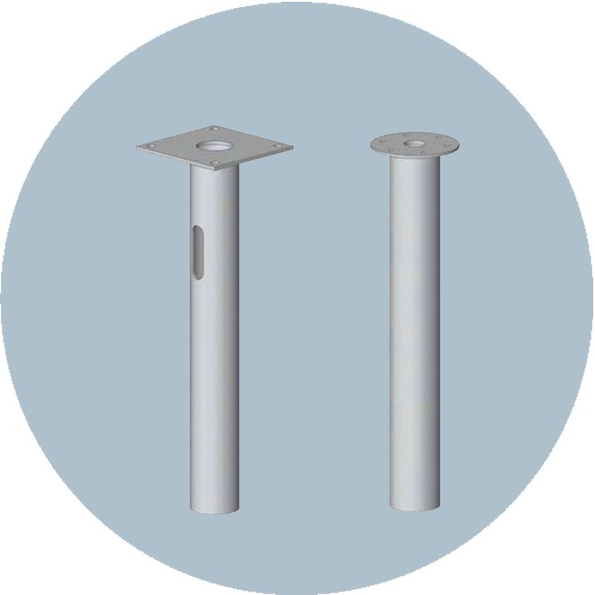 Закладные детали фундамента ФМ 0,108